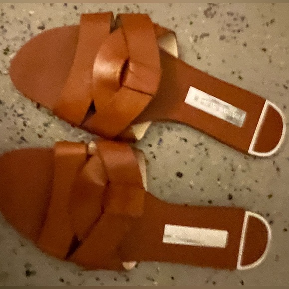 Zara brown sandals size 7.5 - Picture 3 of 5